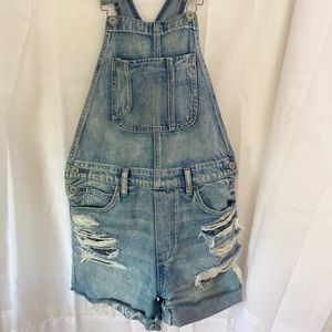American Eagle Denim Overalls